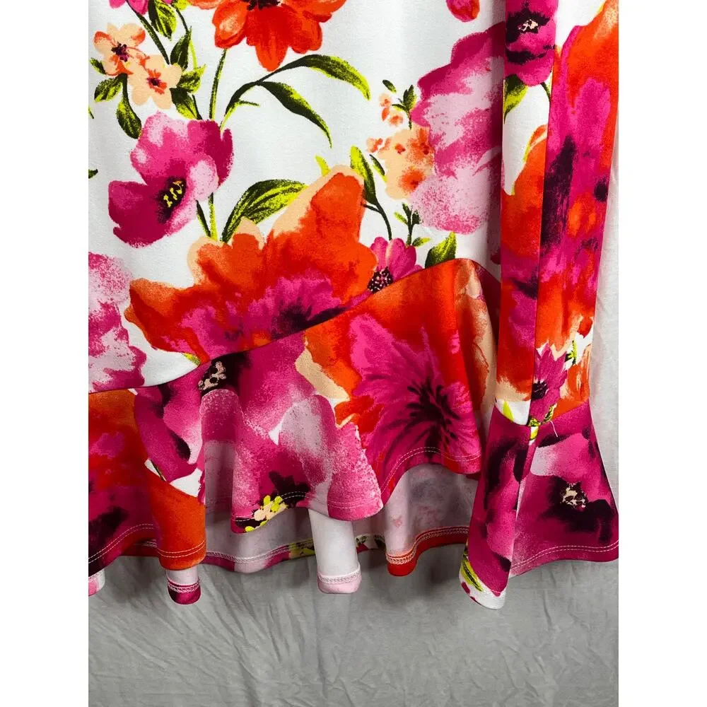 New York & Company floral crepe dress, size XXL NWT - Picture 6 of 13